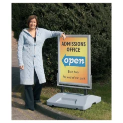 External Poster Stand