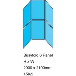 Busyfold® Heavy Duty Folding Display System -Rubbermaid Shop 003390
