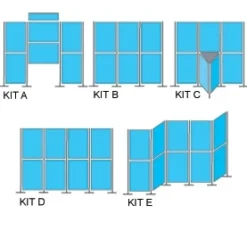 Onboard Pole & Panel Display System -Rubbermaid Shop 003397
