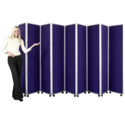 Concertina 9 Panel Mobile Display & Room Dividers
