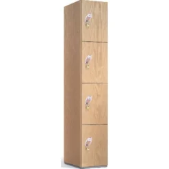 Timber Faced Lockers With ActiveCoat -Rubbermaid Shop 008535