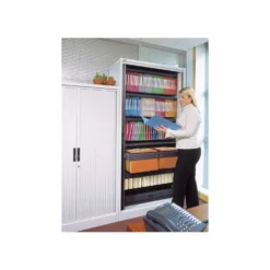 Silverline Kontrax Tambour Cupboards -Rubbermaid Shop 011879