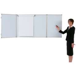 Tamperproof Space Saving Dry Wipe Noticeboards