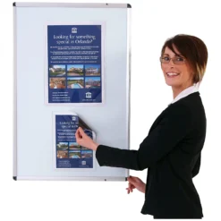 Magnetic Clear Pocket Leaflet Holder