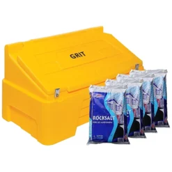 400 Litre Grit Bin & De-icing Salt Bundle