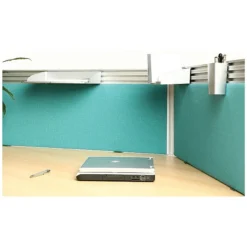 Zone Straight Desktop Screens With Rail
