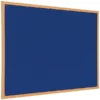 ECO Friendly Wood Effect Frame Noticeboards