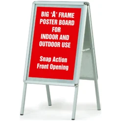 A Frame Poster Display Cases -Rubbermaid Shop 025107