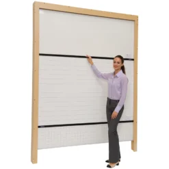 Wilson & Garden 3 Section Wallfixed Rollerboards - 1927W X 2275H