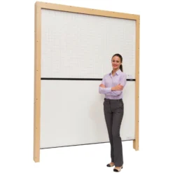 Wilson & Garden 3 Section Wallfixed Rollerboards - 1625W X 2275H