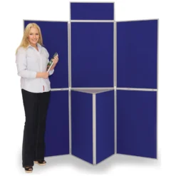 7 Panel Fold-Up Display Screen