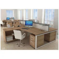 Interface Deluxe Rectangular Desktop Screens -Rubbermaid Shop 029090