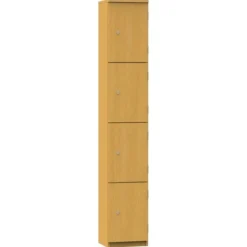Wooden Cloakroom Lockers -Rubbermaid Shop 034352