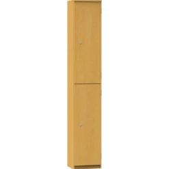 Wooden Cloakroom Lockers -Rubbermaid Shop 034354