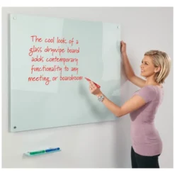 Write-On Magnetic Glass Whiteboards