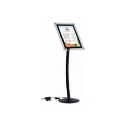 Busygrip Black Illuminated Poster Stands