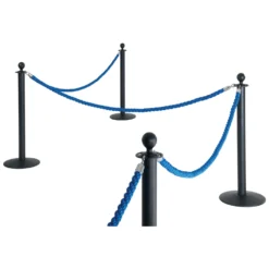 Rope And Pole Barrier System -Rubbermaid Shop 040903