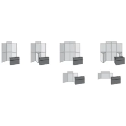 Busyfold Light Kit -Rubbermaid Shop 042003