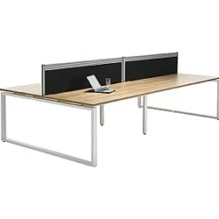 Presence Bench Deluxe Rectangular Desktop Screen -Rubbermaid Shop 045625