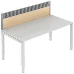 Elite Advance Wood System Screen With Management Rail