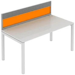 Elite Matrix Bench Acrylic System Screen With Management Rail
