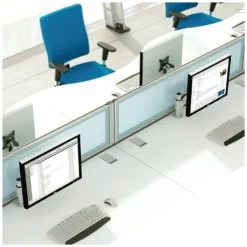 Gresham Mesa Acrylic Rectangular Desktop Screens -Rubbermaid Shop 063810
