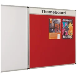 Themeboard Tamperproof Felt Noticeboard -Rubbermaid Shop 065083