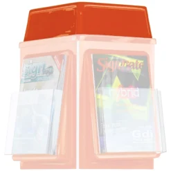 ColourPlus 4 Sided Revolving Dispensers -Rubbermaid Shop 065262