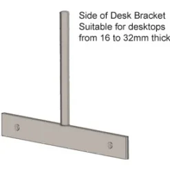 Connect Rectangular Pinnable Desktop Screen -Rubbermaid Shop 067720
