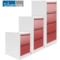 Silverline Two Tone M:Line Filing Cabinets -Rubbermaid Shop 068159