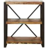 Accrington Reclaimed Wood Open Bookcases