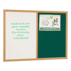 Eco-Friendly Dual Noticeboards