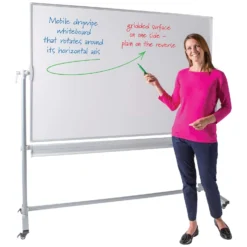 Write-On Revolving Whiteboard