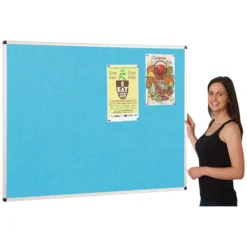 ColourPlus Aluminium Framed Felt Noticeboards