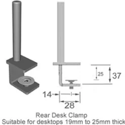 Layton Wave Desktop Screens 6 Layton Wave Desktop Screens -Rubbermaid Shop 076680