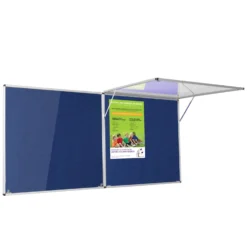 Eco-Colour Corridor Resist-A-Flame Tamperproof Noticeboards -Rubbermaid Shop 078514