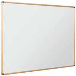 Shield Design Wood Effect Magnetic Whiteboards