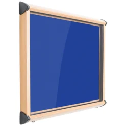 Shield Wood Effect Interior Showcases -Rubbermaid Shop 078662