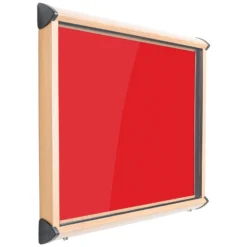 Shield Wood Effect Interior Showcases -Rubbermaid Shop 078663