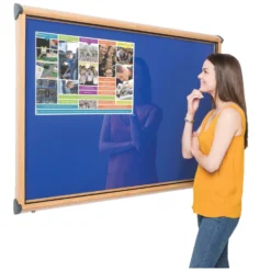 Shield Wood Effect Exterior Showcases -Rubbermaid Shop 078706