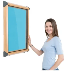 Shield Wood Effect Exterior Showcases -Rubbermaid Shop 078707