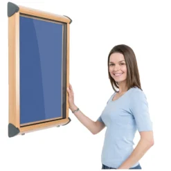 Shield Wood Effect Exterior Showcases -Rubbermaid Shop 078709