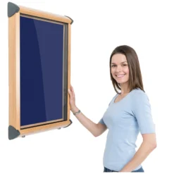 Shield Wood Effect Exterior Showcases -Rubbermaid Shop 078711