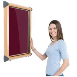 Shield Wood Effect Exterior Showcases -Rubbermaid Shop 078714