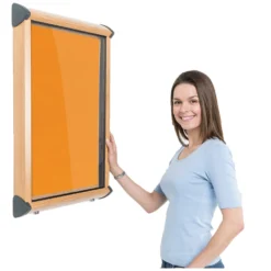 Shield Wood Effect Exterior Showcases -Rubbermaid Shop 078715