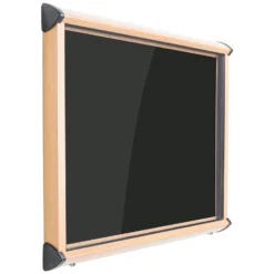 Shield Wood Effect Exterior Showcases -Rubbermaid Shop 078727