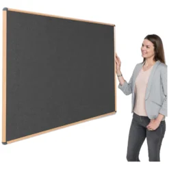 Shield Wood Effect Eco-Colour Noticeboards -Rubbermaid Shop 078778
