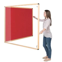 Shield Wood Effect Eco-Colour Tamperproof Noticeboards -Rubbermaid Shop 078789