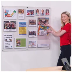 Crystal Wall Landscape Achievement Board -Rubbermaid Shop 085189