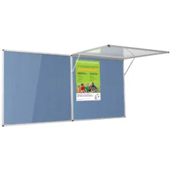 Eco-Colour Corridor Resist-A-Flame Tamperproof Noticeboards -Rubbermaid Shop 085497